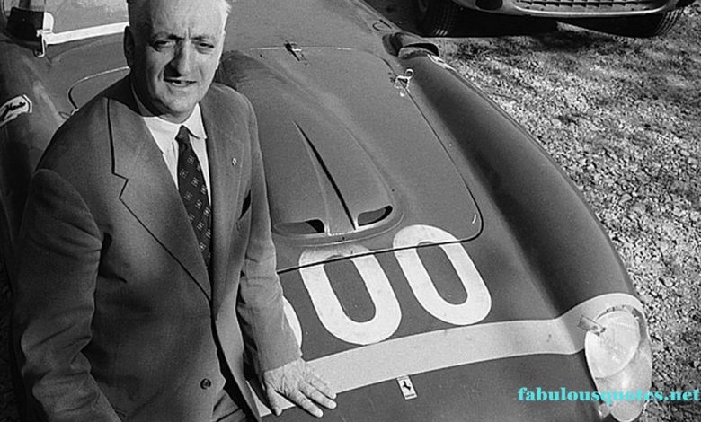 Best Enzo Ferrari Quotes: Speed and Passion