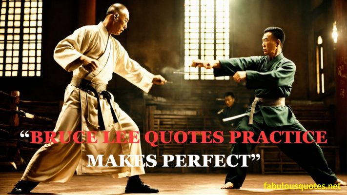 Bruce Lee Quotes Practice Makes Perfect