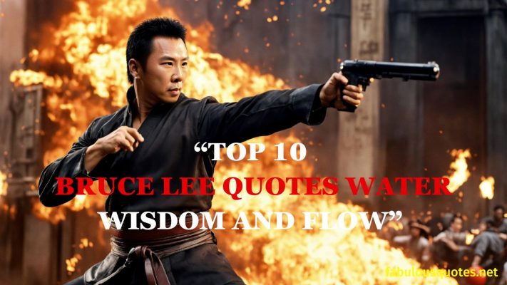 Top 10 Bruce Lee Quotes Water: Wisdom and Flow 
