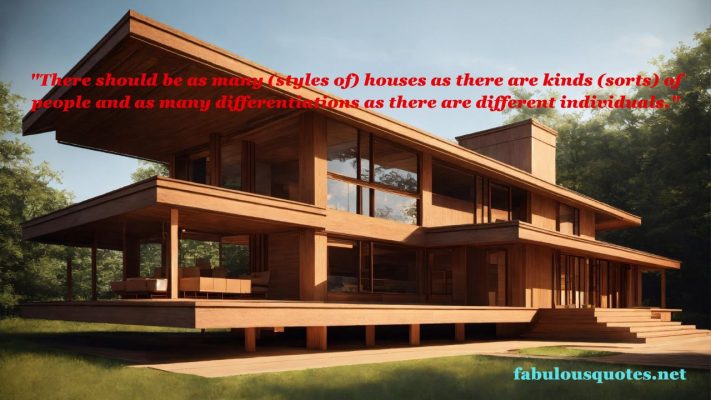 Frank Lloyd Wright Quotes about design