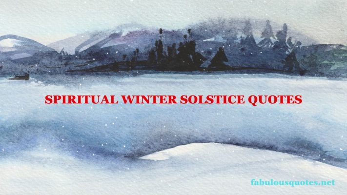 Spiritual winter solstice quotes