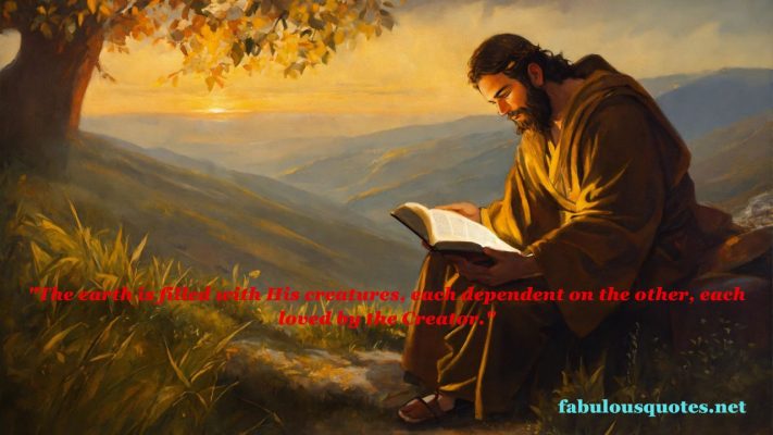 Top 10 ST. Francis of Assisi quotes about nature