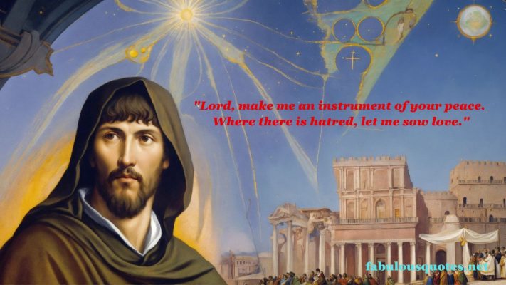 Top 10 ST. Francis of Assisi quotes on love