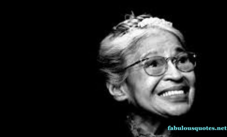 Inspirational Rosa Parks Quotes