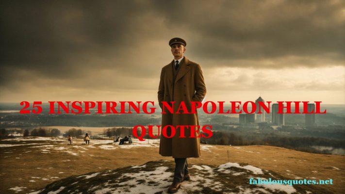 25 Inspiring Napoleon Hill quotes
