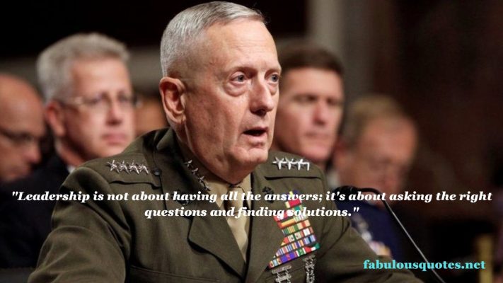 General Mattis motivational quotes