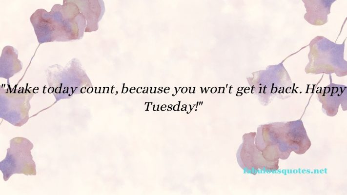 Tuesday motivation quotes