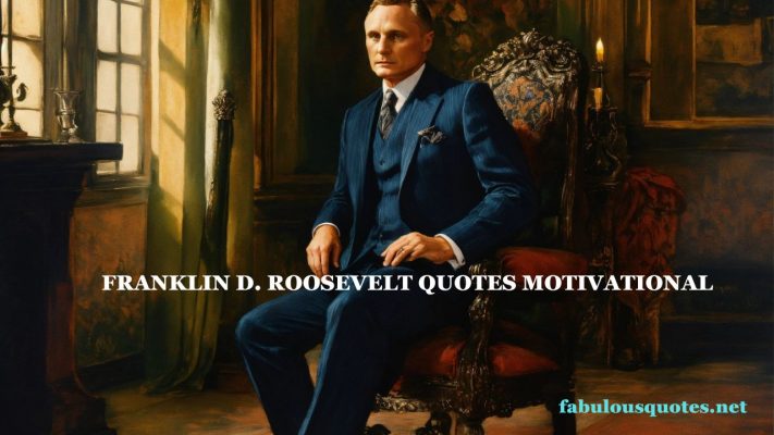 Franklin D. Roosevelt Quotes motivational