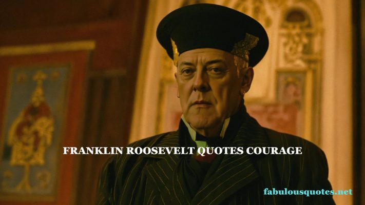 Franklin Roosevelt quotes courage