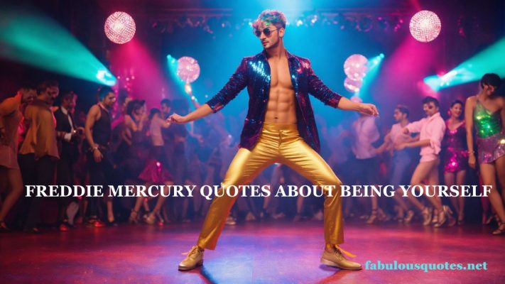 Freddie Mercury Quotes about being yourself