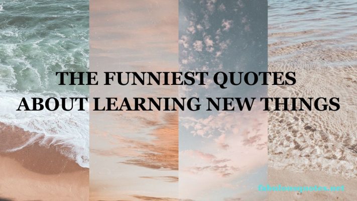 The Funniest Quotes About Learning New Things