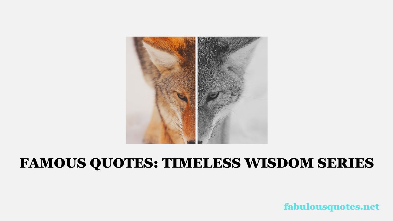 Famous Quotes: Timeless Wisdom Series - Funniest Quotes & Sayings That ...
