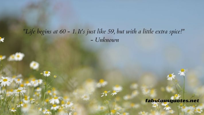 25 Funny Quotes About Being 60 Years Old