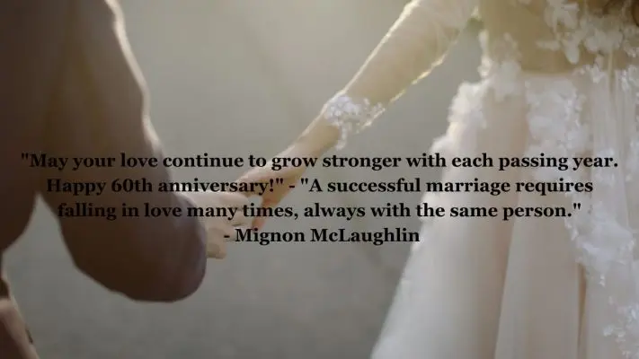  60th Wedding Anniversary Quotes