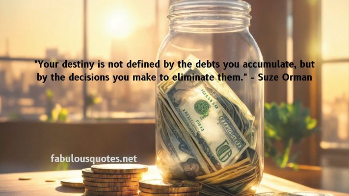 From Debt to Destiny: Empowering Quotes for Financial Freedom