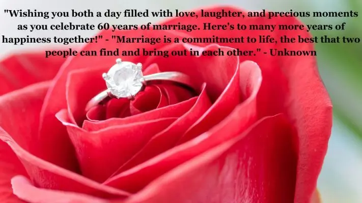  60th Wedding Anniversary Quotes