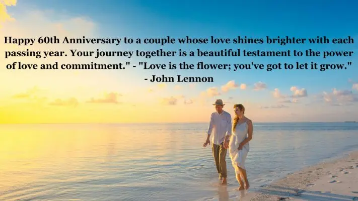 60th Wedding Anniversary Quotes