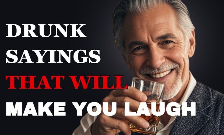 Hilarious Drunk Sayings That Are Too Real