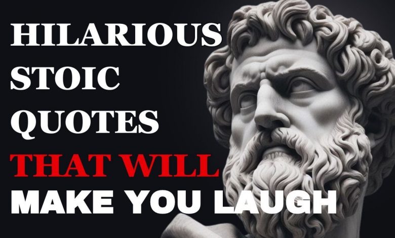 Hilarious Sarcastic Wisdom from Stoic Quotes About Life!