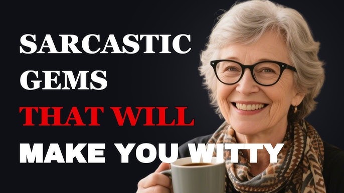 These Sarcastic Gems Will Make You the Wittiest Person in the Room! 1 These Sarcastic Gems Will Make You the Wittiest Person in the Room!